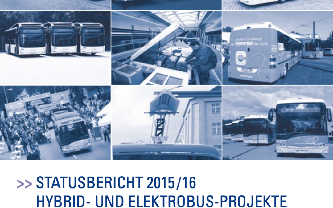 Statusübersicht „Hybrid- und Elektrobusprojekte“